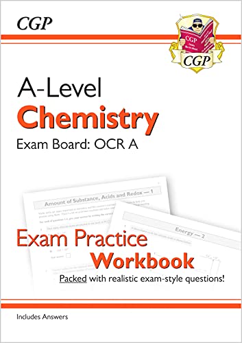 A-Level Chemistry: OCR A Year 1 & 2 Exam Practice Workbook - includes Answers (CGP OCR A A-Level Chemistry) von Coordination Group Publications Ltd (CGP)